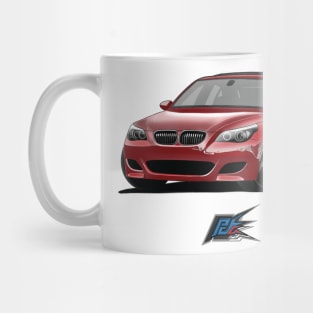 bmw m5 v10 red Mug